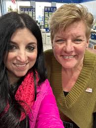 Reunion with Former Principal Mrs. Cartwright at Glenbard North