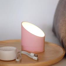 Edge Light Alarm Clock Pink Maclin Studio
