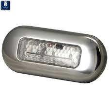 Led Marine Courtesy Accent Light Polished 316 Stainless Steel Blue Thled 51823 18 95 Ebasicpower Com Marine Engine Parts Fishing Tackle Basic Power Industries