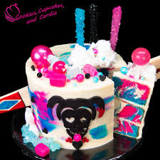 A scientist turned super baker? Cookies Cupcakes And Cardio Harley Quinn Cake Tutorial