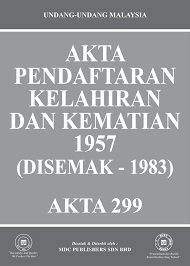 Kita mencadangkan agar pihak kerajaan segera meminda akta pendaftaran kelahiran dan kematian 1957 (bdra) bagi memasukkan peruntukan khusus berkaitan penamaan anak orang islam sesuai dengan ketetapan muzakarah jawatankuasa fatwa majlis kebangsaan bagi hal ehwal ugama islam malaysia berkaitan hal berkenaan. Laws Of Malaysia Akta Pendaftaran Kelahiran Dan Kematian 1957 Disemak 1983