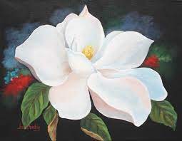 How To Paint Magnolias In Acrylics Google Search Painting Flower Painting Flower Art