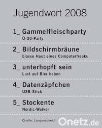 Langenscheidt 100 prozent jugendsprache 2021 was hier abgeht^^ aktuell: Zum Jugendwort Des Jahres Gekurt Wenn Uber 30 Jahrige Feiern Gammelfleischparty Onetz