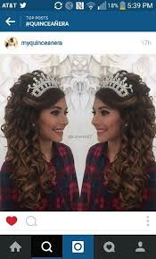 Long hair has always been captivating. Quinceanera Hairstyle Quince Hairstyles Quinceanera Hairstyles Hair Styles