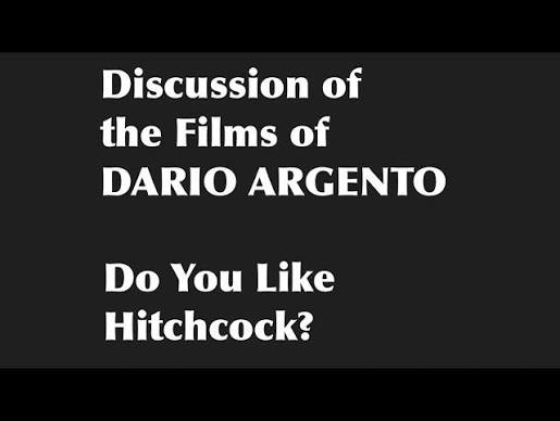The Films (TV Works) of Dario Argento 20: Do You Like Hitchcock? - YouTube