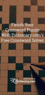 Crossword Solver By Dictionary Com Crossword Word Games Words