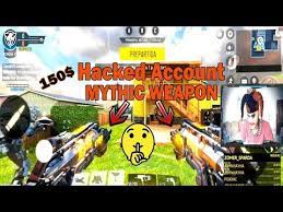 Mythic Weapon Call Of Duty Mobile Hacked Account Youtube In 2021 Call Of Duty Duties Play Hacks