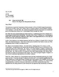 This is the reason why applicants who are hired for the position usually have a pleasant demeanor, a great smile, a pleasing and professional personal. Sample Parole Cover Letter U Conditional App Derivatives Asista