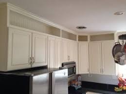 How To Extend Cabinets To The Ceiling Without Moving Existing Cabinetry Adds Display Or Sto Kitchen Soffit Kitchen Cabinets To Ceiling Above Kitchen Cabinets