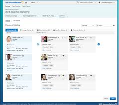 Formal mentoring programs manage the matching process instead of letting these relationships emerge on their own. How We Designed The Sap Successfactors Mentoring Solution Sap Blogs