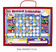 details about magnetic wooden educational reward star kids chart behavioural weekly goal chore