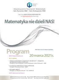 11.00 odbędzie się konferencja prasowa prezesa rady ministrów mateusza morawieckiego oraz ministra zdrowia adama niedzielskiego. Stowarzyszenie Nauczycieli Matematyki