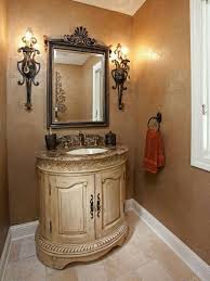 You can add a darker shade of sponge over the light base. Best Images Photos And Pictures Gallery About Tuscan Bathroom Ideas Tuscan Style Homes Tu Tuscan Bathroom Decor Tuscan Bathroom Mediterranean Home Decor