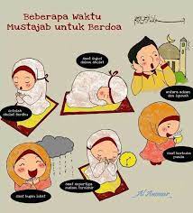 Muslimah Gambar Lucu Kekuatan Doa Motivasi