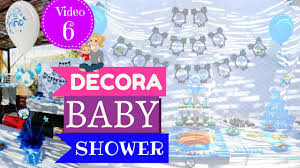 Ideas Para Decorar Baby Shower Nino Centro De Mesa Baby Shower Youtube
