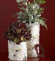 Birch Bark Crafts And Decorating Ideas With Rustic Flair Winter Wedding Centerpieces Birch Vase Centerpiece Birch Bark Crafts