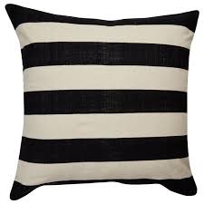 Black And White Striped Throw Pillow Kate Spade New York By Jaipur Yorkville Double Stripe Black Throw Pillow Black Throw Pillows Elegant Throw Pillows Oversized Throw Pillows