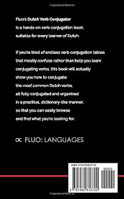 Dutch Verb Conjugator The Most Common Verbs Fully