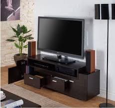 Expresso Tv Stand Media Entertainment Center 42 50 60 Inch Home Theater Console Living Room Tv Stand Console Shelf Home