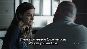 Would you just look at it gif. Starz 107 Just Look At Them Casually Confess Gif Find On Gifer