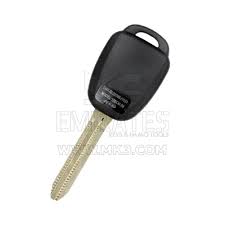 How to replace remote key battery toyota yaris. Toyota Yaris Remote Key Shell 2014 2 Buttons Toy43 Blade Mk1084 Emirates Keys