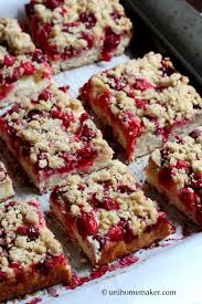 You may be able to find the same content in another format, or you may be able to find more information, at their web site. Cranberry Apple Crumb Cake Uni Homemaker