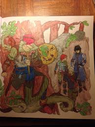 Shimmer and shine coloringes zeta the sorceresse free printable. The Witcher Adult Coloring Book Page 2 By Slugnasty On Deviantart