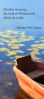 Haiku Poem October Morning By Michael Mcclintock Haiku Poems Haiku Poetry Haiku