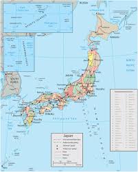 Yamaguchi, chugoku, japan, asia geographical coordinates: Japan Map Tokyo Asia