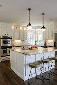 Modern Farmhouse Inspired Kitchen Suburban Bees Farmhouse Kitchen Design Kitchen Style Home Decor Kitchen