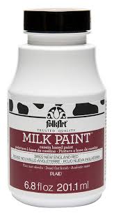 folkart milk paint in assorted colors 6 8 oz 38922 new england red