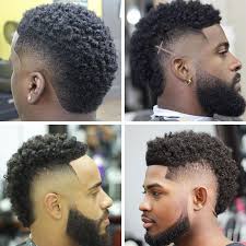 Black men opt for mohawks when they want to have a tougher and fiercer look. Burst Fade Mohawk With Curls Mohawk Hairstyles Men African Men Hairstyles Burst Fade Mohawk