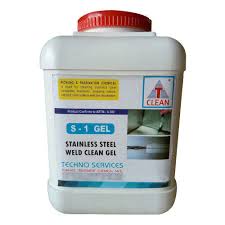 Squeeze some detergent onto the soft side of your sponge. T Clean Stainless Steel Weld Cleaning Gel Rs 295 Kg Techno Services Id 14563170197
