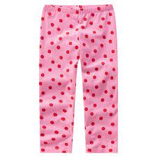 Kleid mit knöpfen, schleife vorne und blumen muster. Madchen Capri Leggings Mit Punkten Ernsting S Family