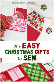 To figure out what size your rectangle should be, measure the item you're putting in it. 20 Easy Diy Christmas Gifts To Sew This Christmas Applegreen Cottage