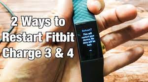 Clip the other end of the charging cable to the port on the back of the tracker. Fitbit Charge 3 4 How To Restart 2 Ways Youtube