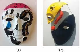 These masks depict uncertainty regarding current clinical symptoms and...