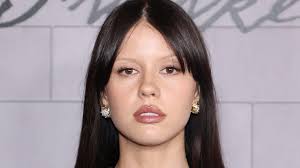 Mia Goth in a stunning sheer dress