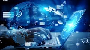 Ilustrasi Artificial Intelligence dan Teknologi Futuristik