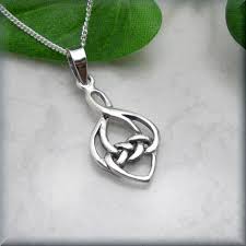 Celtic Knot Love Knot Necklace Celtic Jewelry Irish Etsy Celtic Love Knot Irish Jewelry Celtic Jewelry