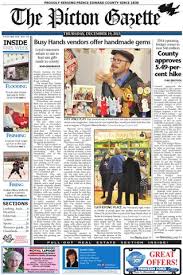 Picton Gazette Dec 19 2013 by The Picton Gazette