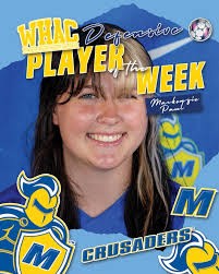 Congrats to former Madonna Women's Soccer player Sarah Pack-Dyer for being  nominated into the Madonna Hall Fame! Sarah, was a three time first-team  all WHAC recipient and a NAIA All-American. She helped