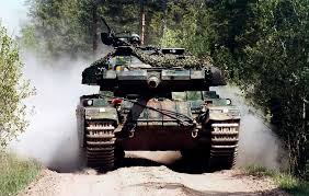 Centurion (Stridsvagn) on the move.