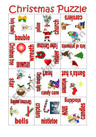Make free and printable crossword puzzles by using templates that are available online and on your computer. Christmas Puzzle Esl Worksheet By Mulle