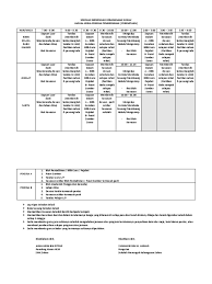 (ii).muat turun skop perkhidmatan kebersihan kawasan. Jadual Kerja Pembersihan