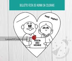 Nel 2020 questo evento cade il venerdì 2 ottobre. Biglietti Di Auguri Per La Festa Dei Nonni Lavoretti Creativi