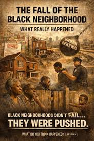Black History Spotlight: Urban Decay & White FlightDid you know that many  thriving Black neighborhoods were intentionally destabilized through a  process called white flight? After integration, white residents fled cities  in droves,