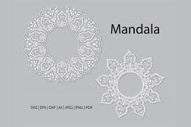 Download 1 Mandala Cricut Svg Designs Graphics PSD Mockup Templates