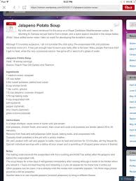 Royal Caribbean Potato Jalapeno Soup Jalapeno Soup Recipes Royal Caribbean