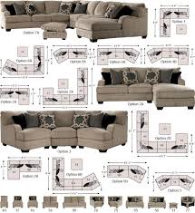 Ashley Millennium Wilcot Sectional Family Room Home Design